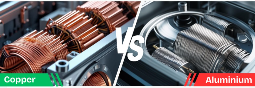 Copper vs Aluminium Winding Comparison